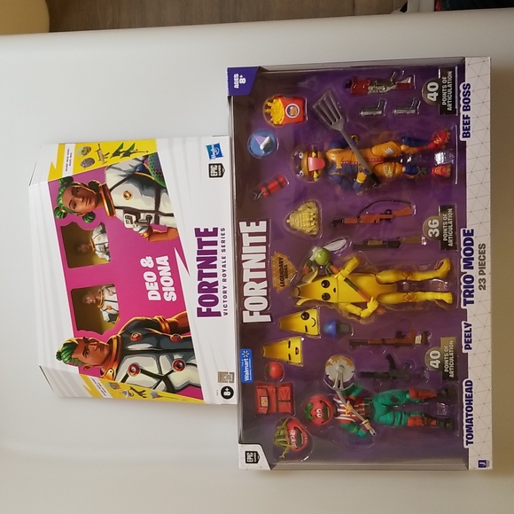A bundle of 2 sets of Fortnite figures - Picture 2 of 6